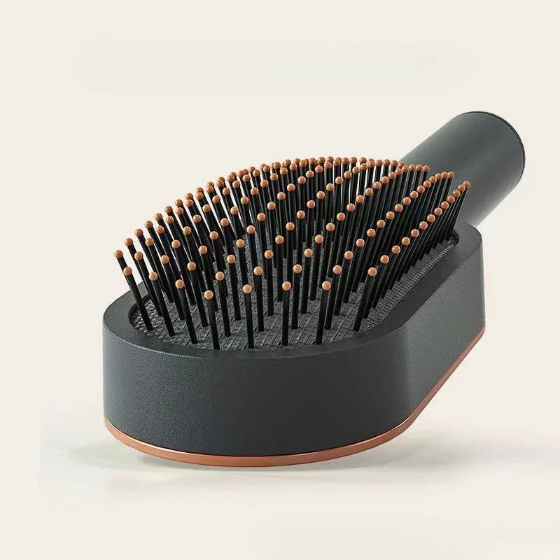 Self Cleaning Hairbrush Women Hair Brush One-key Cleaning Hair Loss Airbag Scalp Massage Comb Anti-Static Hairbrush