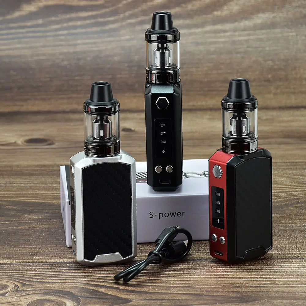 80W Vape mod Box Mod Kit Vapor 2200Mah - HaaTFooT