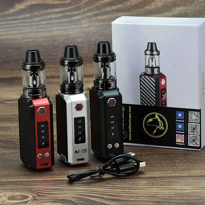 80W Vape mod Box Mod Kit Vapor 2200Mah - HaaTFooT